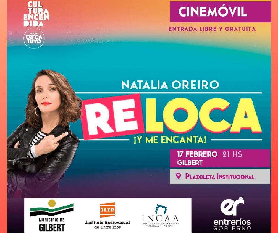 CINE MÓVIL EN GILBERT: el domingo se presenta “Re loca”