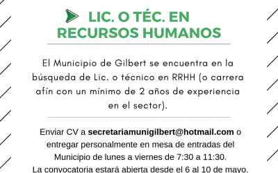 Búsqueda laboral: RRHH