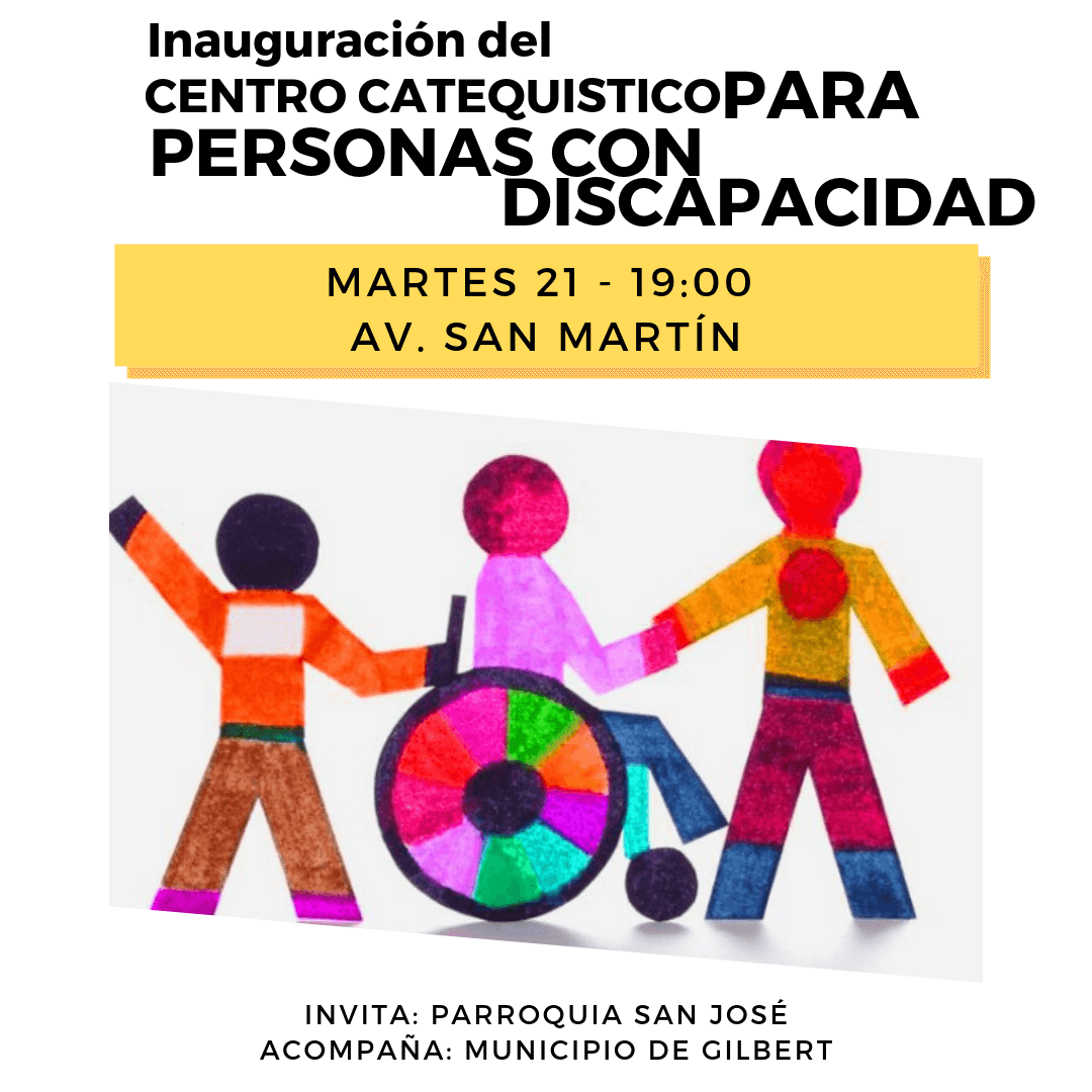 Inauguración del centro para personas con discapacidad
