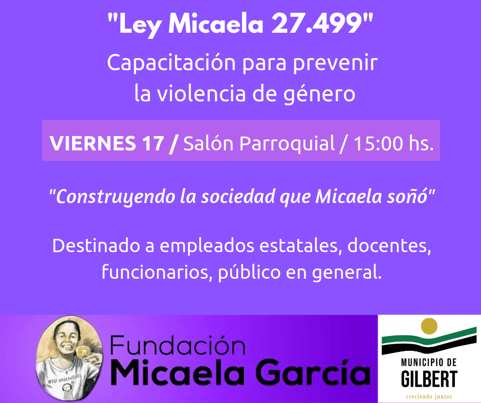 Capacitación para prevenir la violencia de género