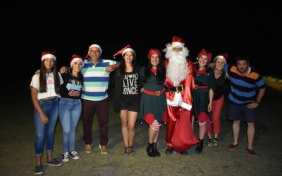 Papa Noel en Gilbert