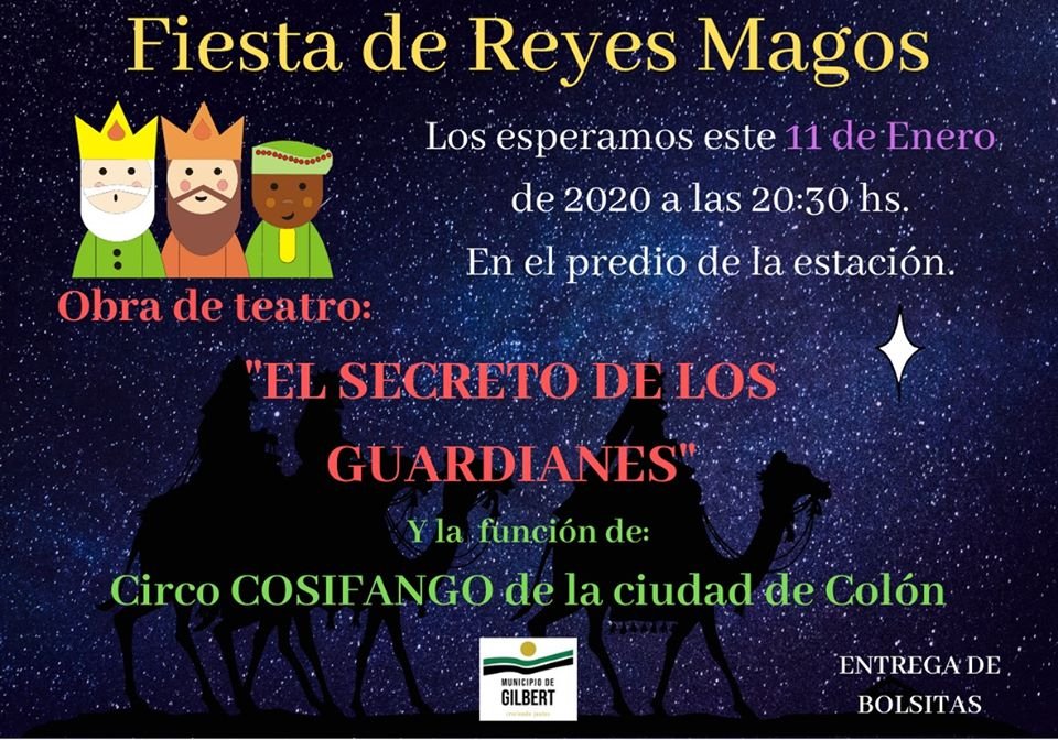 Fiesta de Reyes Magos – Agenda Cultural