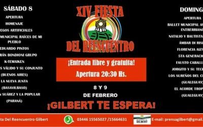 Cronograma Fiesta del Reencuentro