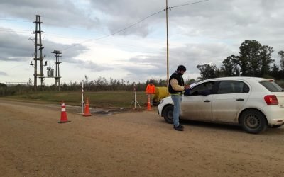 Continúan los controles en el acceso a nuestra localidad