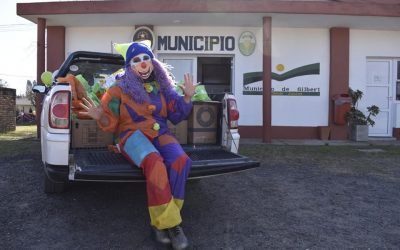 En la tarde de hoy se llevó a cabo el reparto de bolsitas tan esperado para los más chiquitos en Gilbert.