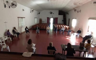 El COES Gilbert se reunió con la Supervisora de Nivel primario con el objeto de tratar el tema del regreso a clases.