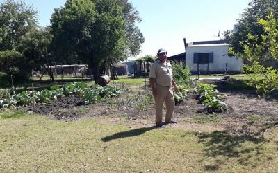 Programa ProHuerta en Gilbert, entrega de semillas.