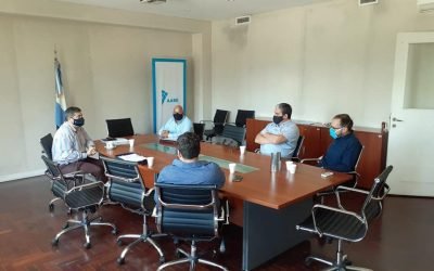 EL INTENDENTE FABIÁN CONSTANTINO MANTUVO UNA REUNIÓN CON LA AGENCIA DE ADMINISTRACIÓN DE BIENES DEL ESTADO