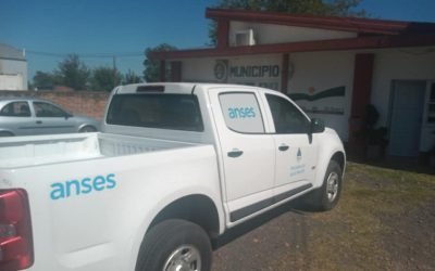 TAL COMO ESTABA PREVISTO EL MUNICIPIO DE GILBERT RECIBIÓ UN EQUIPO DE LA UNIDAD ANSES