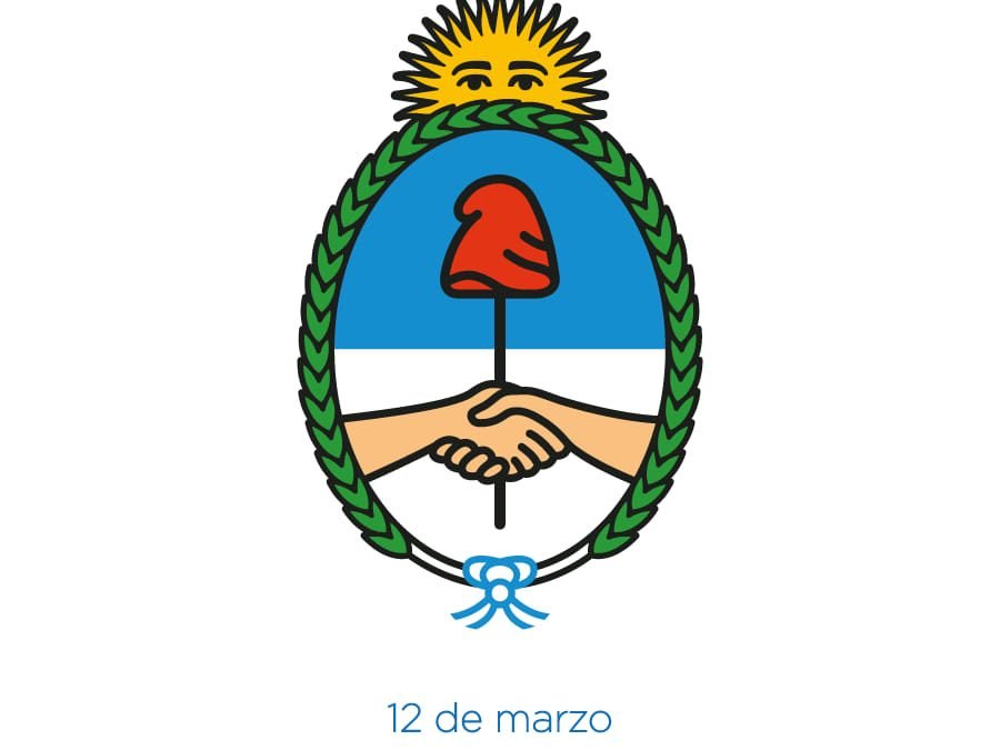 Efemérides: 12 de marzo: Día del Escudo Nacional argentino.