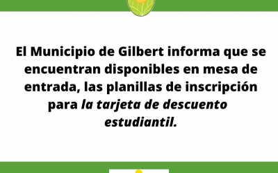 TARJETA DE DESCUENTO PARA ESTUDIANTES