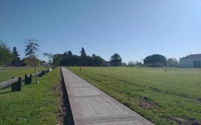 AVANCE DE OBRA PISTA DE LA SALUD