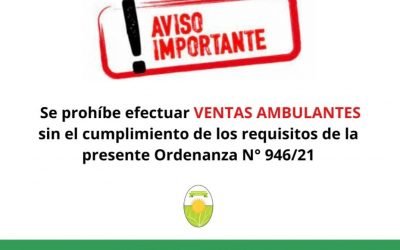 REGULACIÓN A LA ACTIVIDAD DE VENDEDORES AMBULANTES EN GILBERT