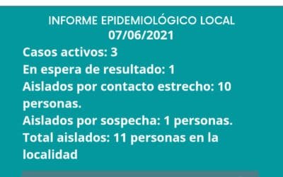 INFORME EPIDEMIOLOGICO GILBERT 07/06/2021