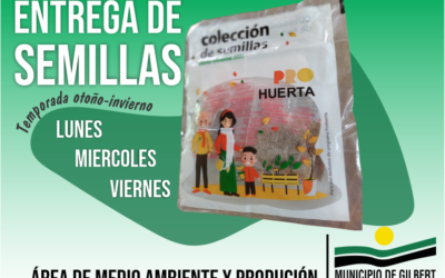 NUEVA TEMPORADA DE ENTREGA DE SEMILLAS: OTOÑO | INVIERNO 2022