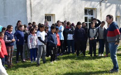 SIMULACRO DE EVACUACIÓN DE EMERGENCIA EN LA ESCUELA MARIANO MORENO