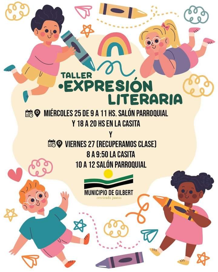 🗣TALLER DE EXPRESIÓN LITERARIA