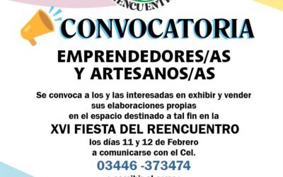📢CONVOCATORIA PARA EMPRENDEDORES/AS Y ARTESANOS/AS