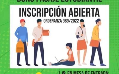 SUBSIDIO MUNICIPAL NO REINTEGRABLE PARA PASAJES ESTUDIANTILES DE NIVEL TERCIARIO Y/O UNIVERSITARIO