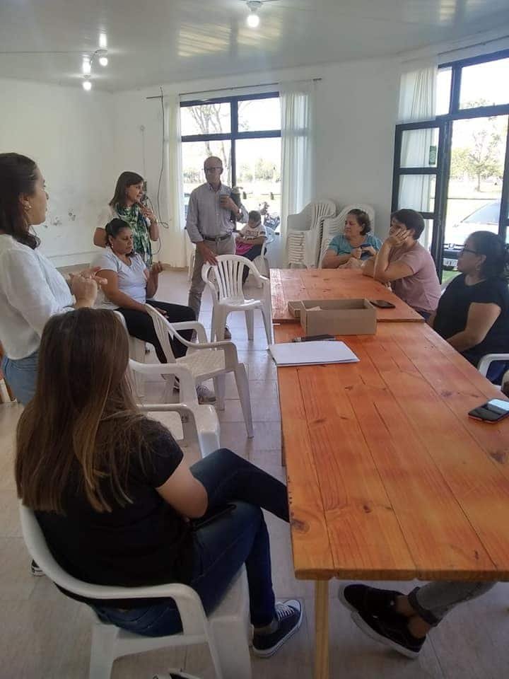 COMENZÓ LA CAPACITACIÓN LABORAL TALLER DE “MODISTO”