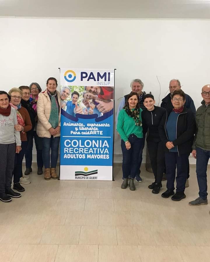EN GILBERT COMEZÓ LA COLONIA RECREATIVA PARA ADULTOS/AS MAYORES