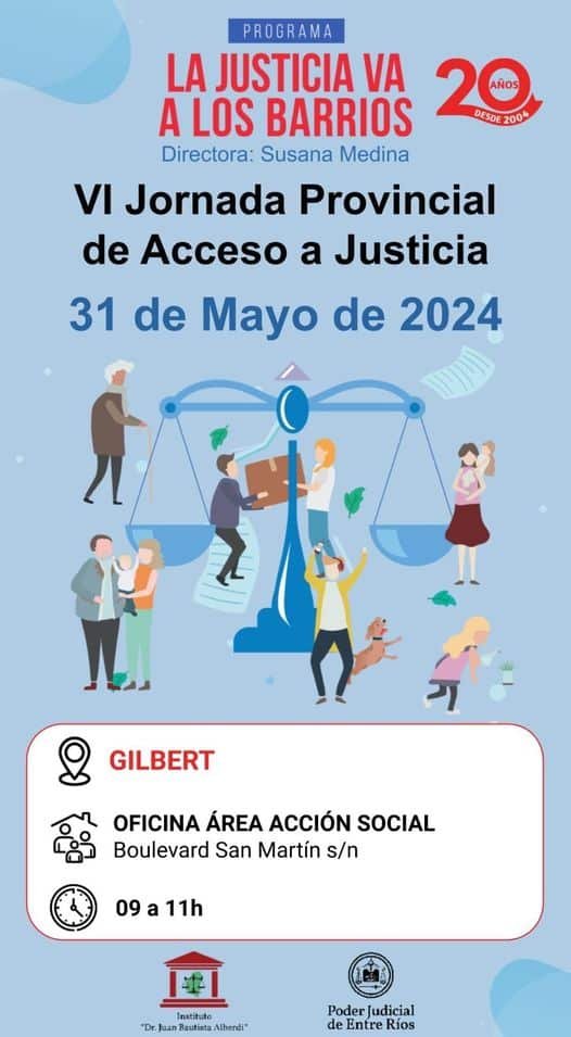 𝗣𝗥𝗢𝗚𝗥𝗔𝗠𝗔 “𝗟𝗔 𝗝𝗨𝗦𝗧𝗜𝗖𝗜𝗔 𝗩𝗔 𝗔 𝗟𝗢𝗦 𝗕𝗔𝗥𝗥𝗜𝗢𝗦” 𝗲𝗻 𝗚𝗶𝗹𝗯𝗲𝗿𝘁.