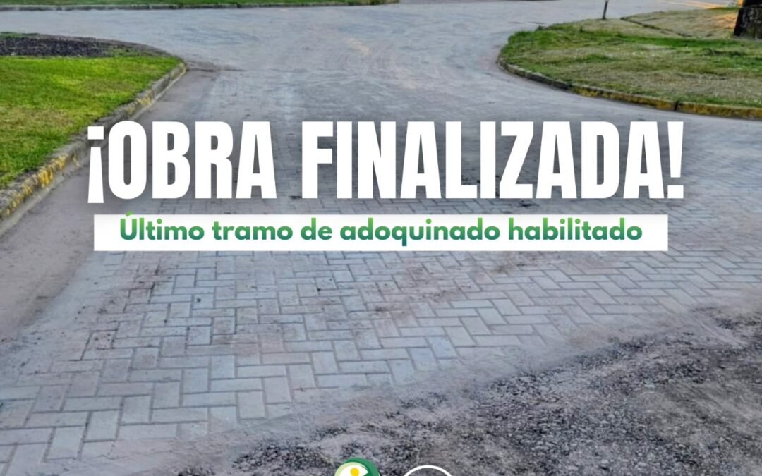 ¡𝗢𝗕𝗥𝗔 𝗙𝗜𝗡𝗔𝗟𝗜𝗭𝗔𝗗𝗔! 𝗨́𝗹𝘁𝗶𝗺𝗼 𝘁𝗿𝗮𝗺𝗼 𝗱𝗲 𝗮𝗱𝗼𝗾𝘂𝗶𝗻𝗮𝗱𝗼 𝗵𝗮𝗯𝗶𝗹𝗶𝘁𝗮𝗱𝗼