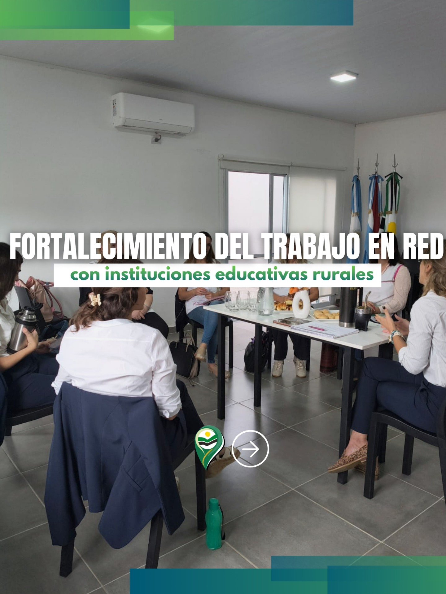 𝗙𝗼𝗿𝘁𝗮𝗹𝗲𝗰𝗶𝗺𝗶𝗲𝗻𝘁𝗼 𝗱𝗲𝗹 𝘁𝗿𝗮𝗯𝗮𝗷𝗼 𝗲𝗻 𝗿𝗲𝗱 𝗰𝗼𝗻 𝗶𝗻𝘀𝘁𝗶𝘁𝘂𝗰𝗶𝗼𝗻𝗲𝘀 𝗲𝗱𝘂𝗰𝗮𝘁𝗶𝘃𝗮𝘀 𝗿𝘂𝗿𝗮𝗹𝗲𝘀