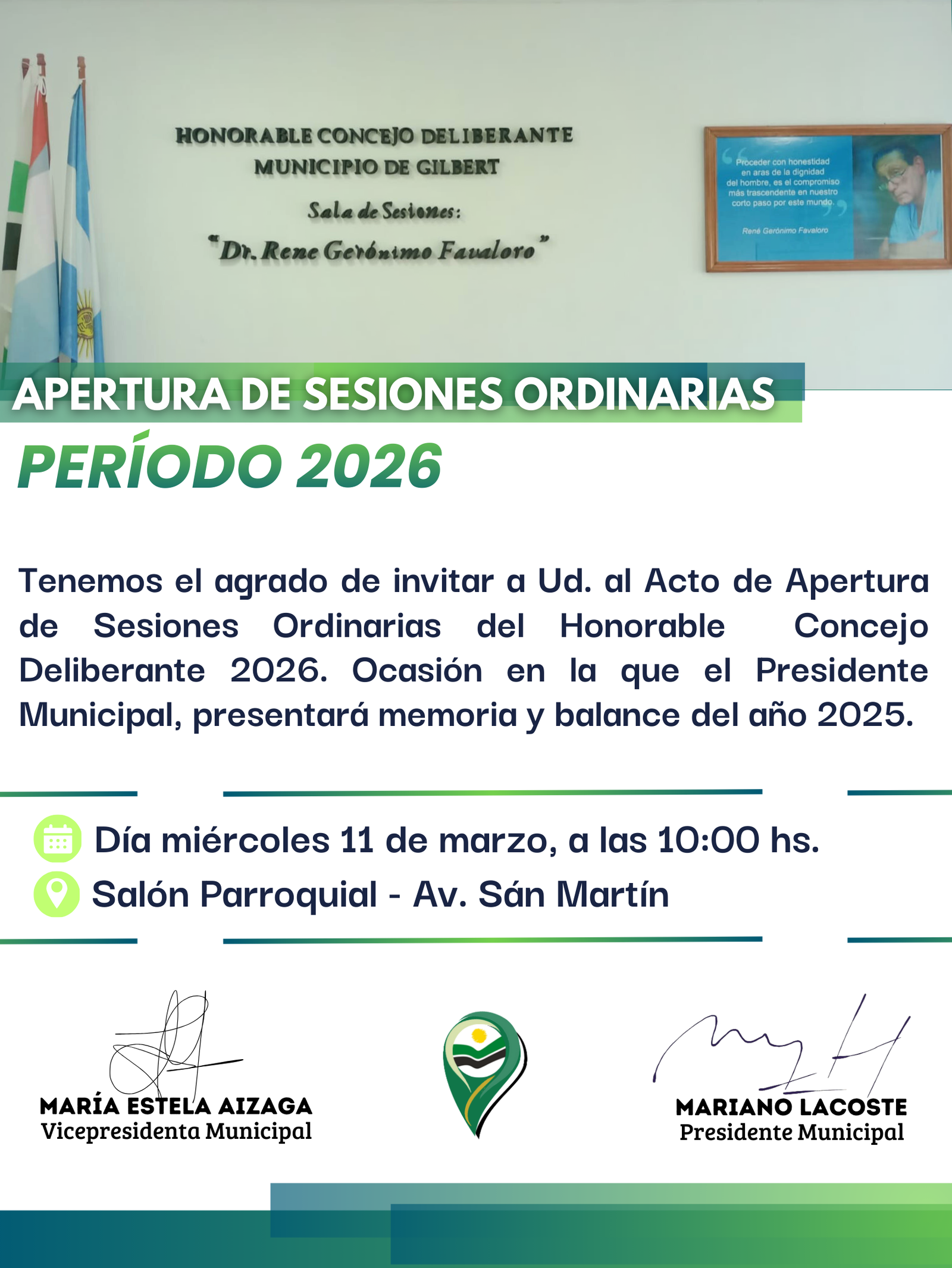 𝗔𝗣𝗘𝗥𝗧𝗨𝗥𝗔 𝗗𝗘 𝗦𝗘𝗦𝗜𝗢𝗡𝗘𝗦 𝗢𝗥𝗗𝗜𝗡𝗔𝗥𝗜𝗔𝗦 𝗘𝗝𝗘𝗥𝗖𝗜𝗖𝗜𝗢 𝟮𝟬𝟮𝟲